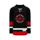 Mike Malott Vintage 'Maple Leaf Militia' Hockey Jersey - Techniques