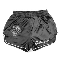 Rosé Retro Muay Thai Shorts - Techniques