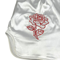 Rosé Retro Muay Thai Shorts - Techniques