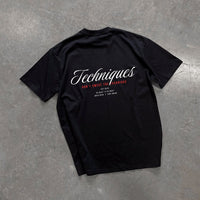 Typeface Oversized T-Shirt - Techniques